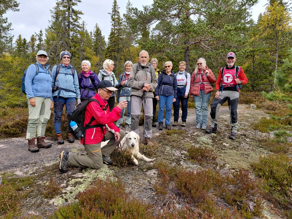På vei til Hovlandsvarden 