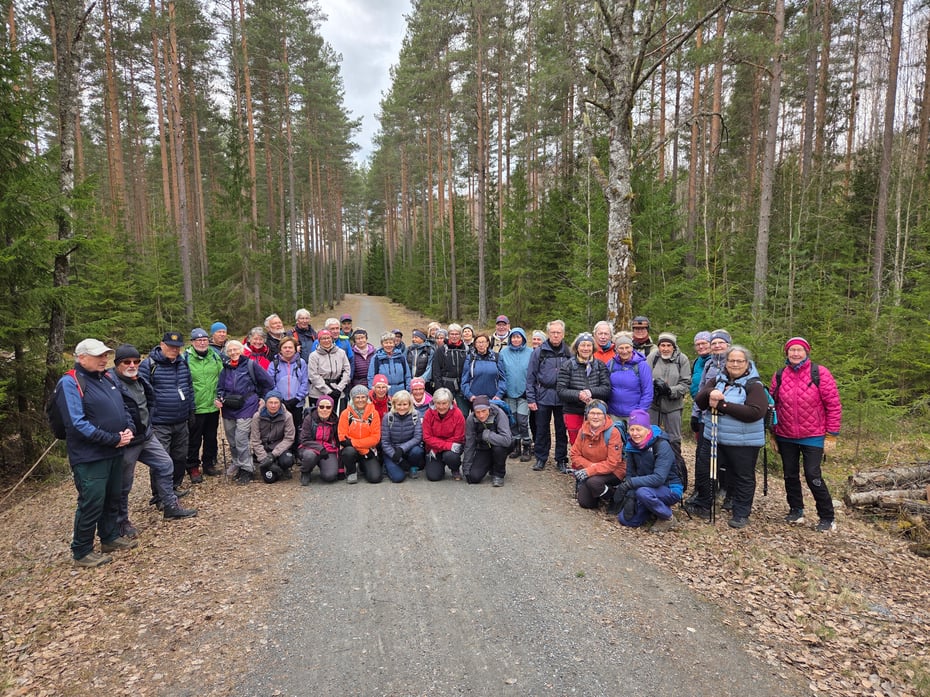 Fellesbilde ved tømmerrenna