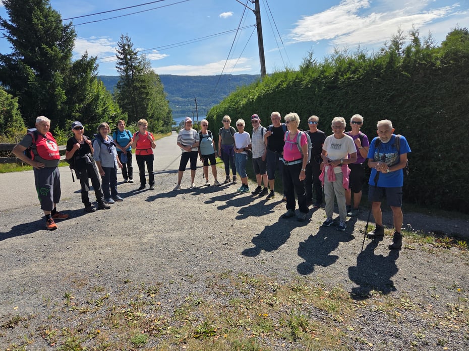 Fornøyde deltakere.