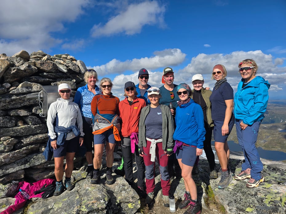Alle på Snota - 1669m