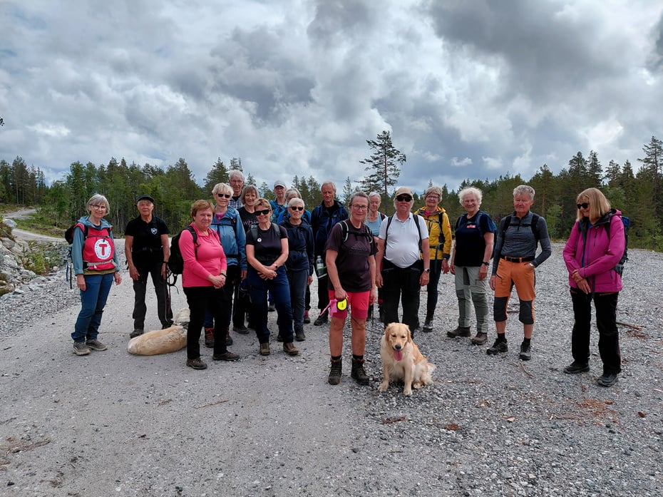 Deltakere på langturen