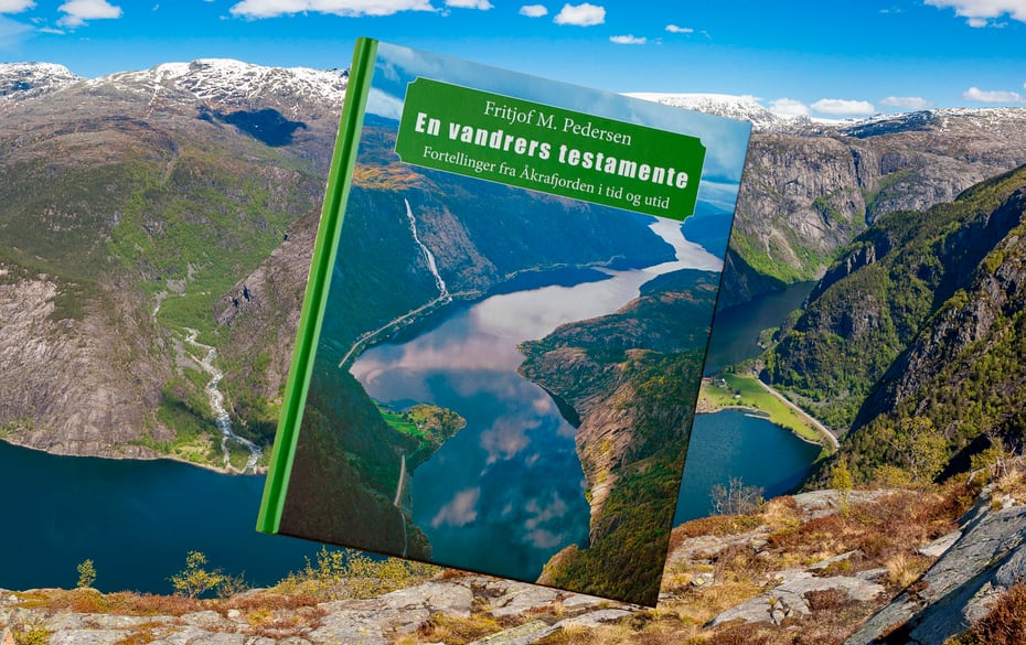 Bilde av boka En vandrers testamente
