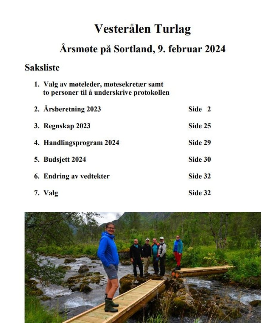 Forside årsmøtepapirer