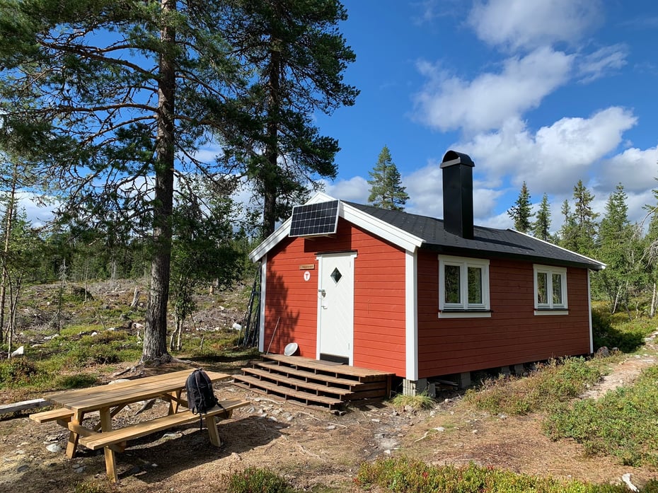 Koselige Halgutusveen langs Rondanestien, ved Bringbu.