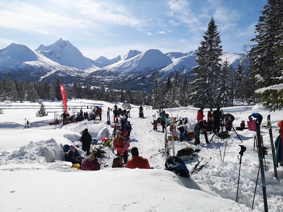Fra Bruhaugen i Isfjorden i 2023.