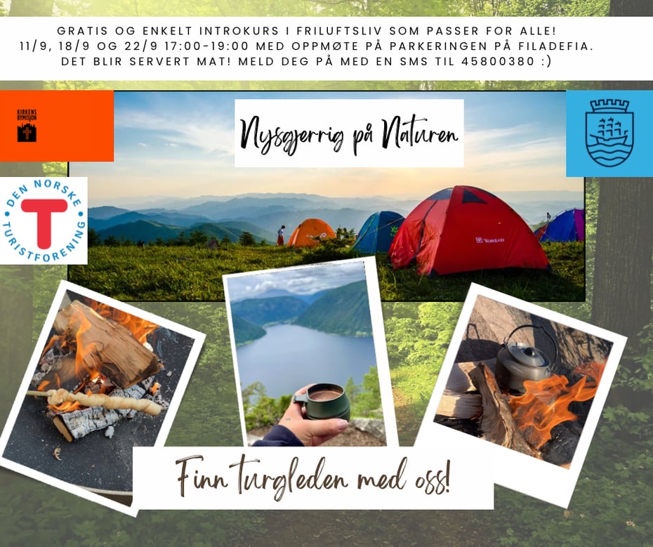 Informasjonsbilde om introkurs til friluftslivet
