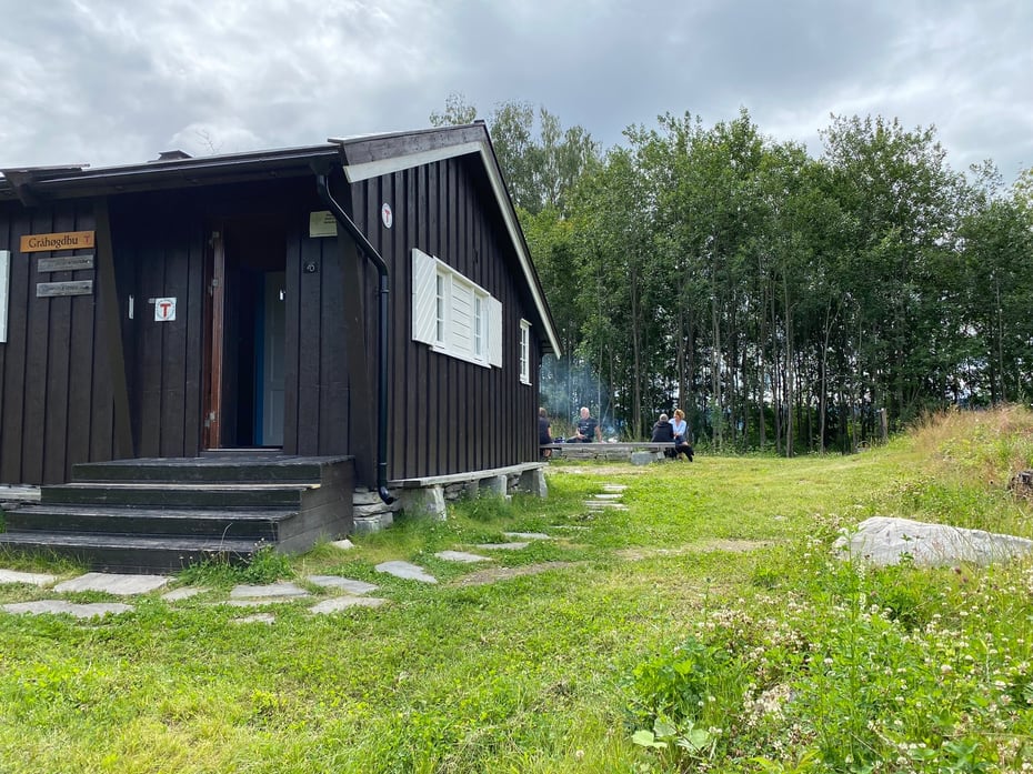 Gråhøgdbu på Maihaugen sommerbilde