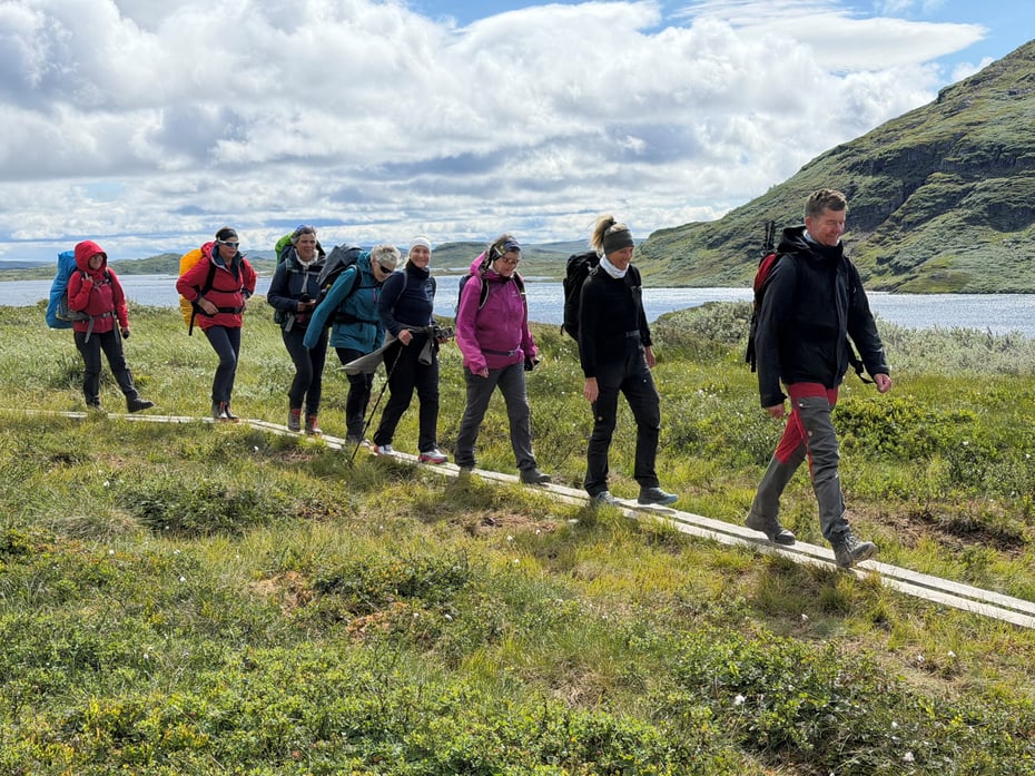 På vei mot Iungsdalshytta