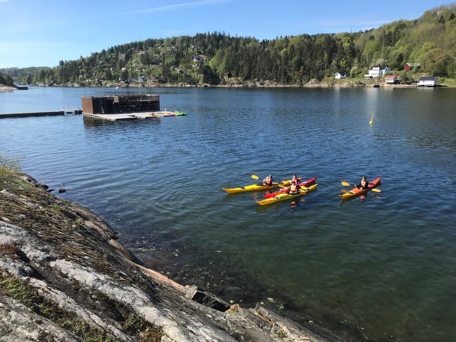 Kajakkanlegget på Breivoll
