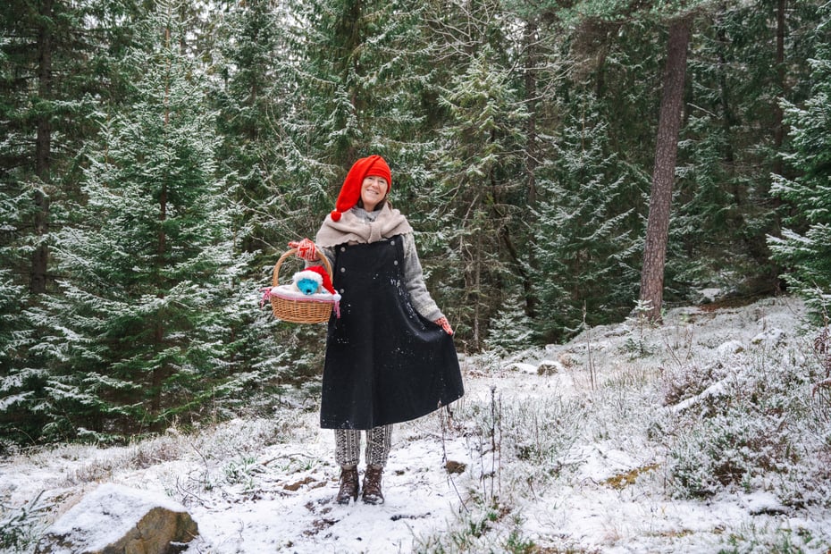 Julestemning på Uglebu på Sæteren Gård