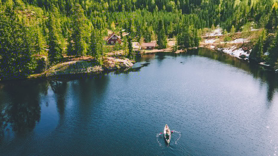 Flekkerhytta. Telemark.