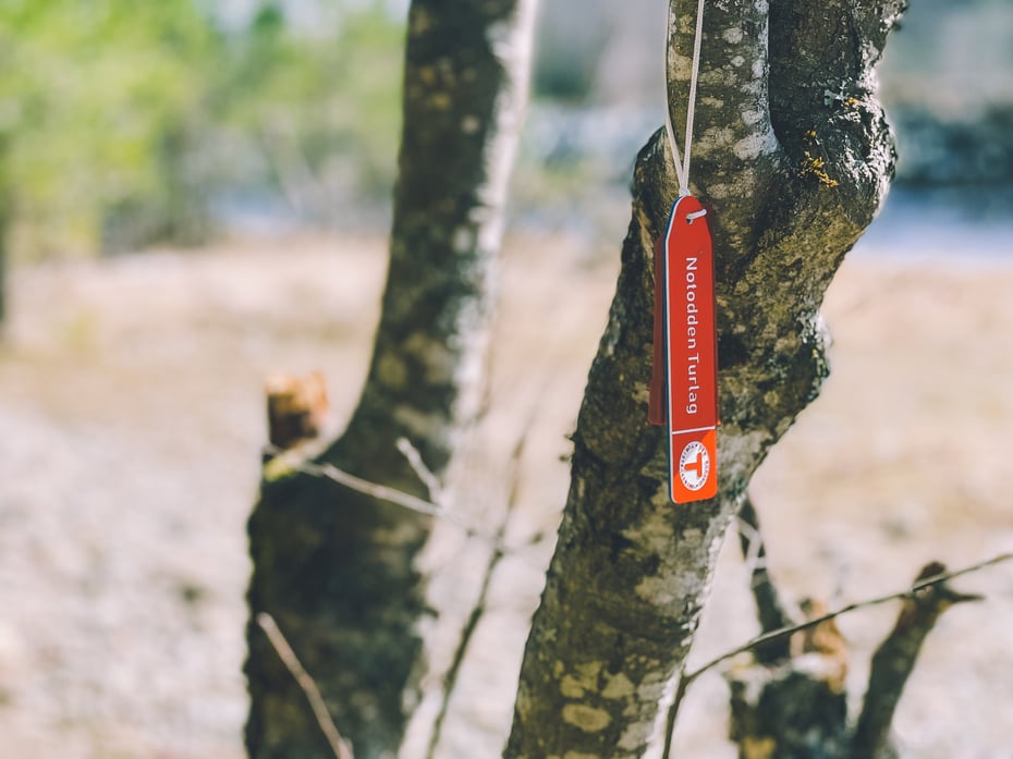 Folkestien langs Heddøla.