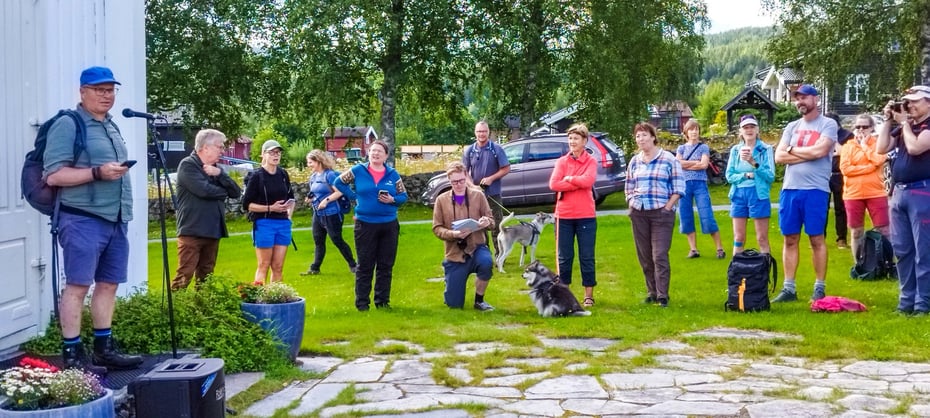 Nordmannsslepa Veggli - Historisk vandrerute