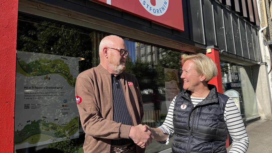 MENY-butikkene i Telemark har inngått hovedpartneravtale med DNT Telemark