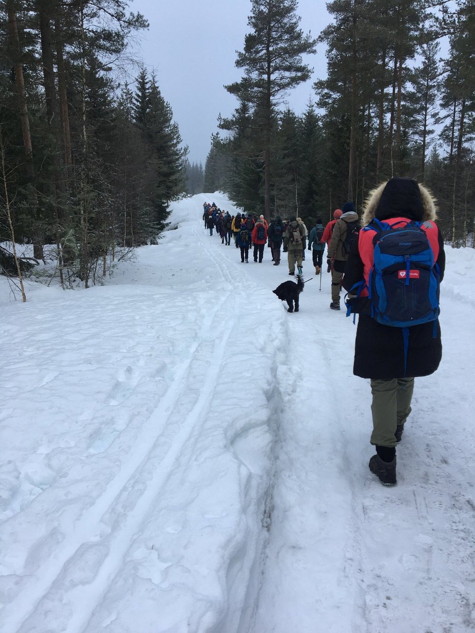 Lavterskeltur Galtetjern 22/01/2025.