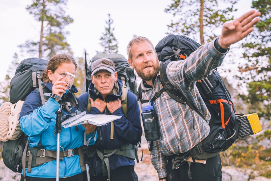 Turlederkurs i Femundsmarka høsten 2025.