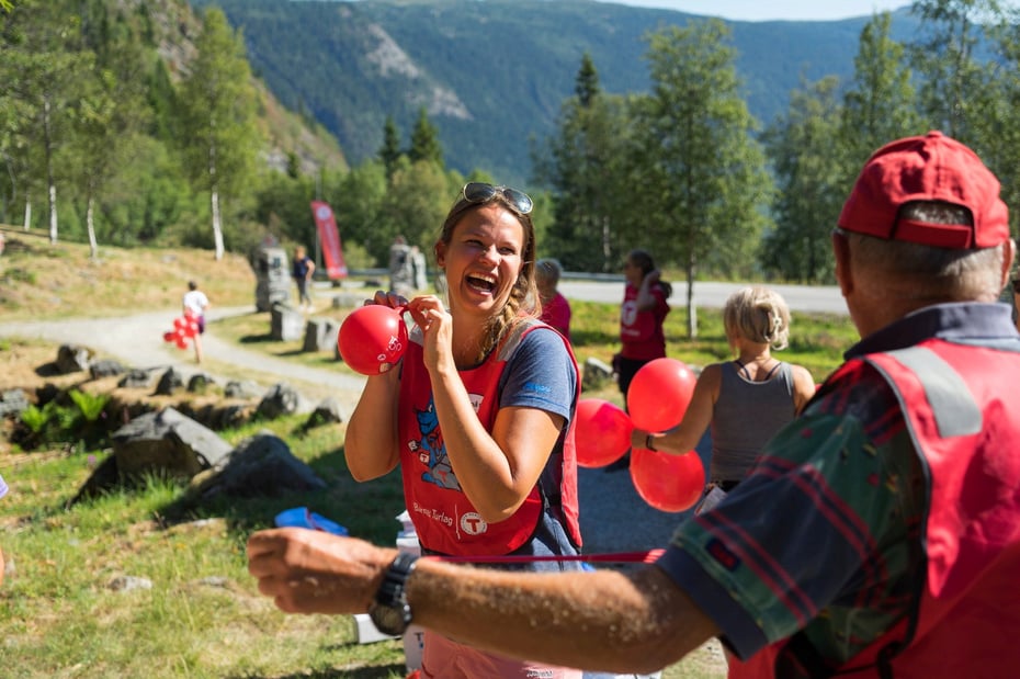 150-årsmarkering på Krokan, DNTs første hytte.