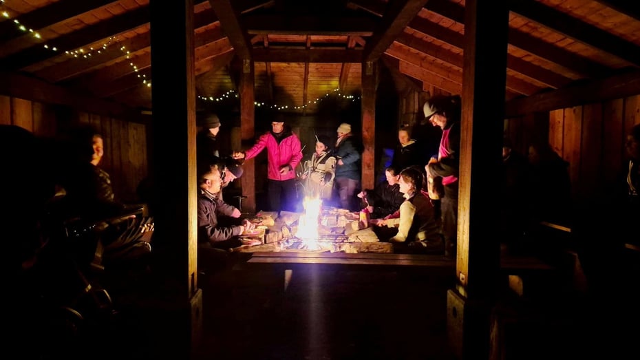 Gapahuktur til Gjerneshuken med SuperUT 11 nov. 2025