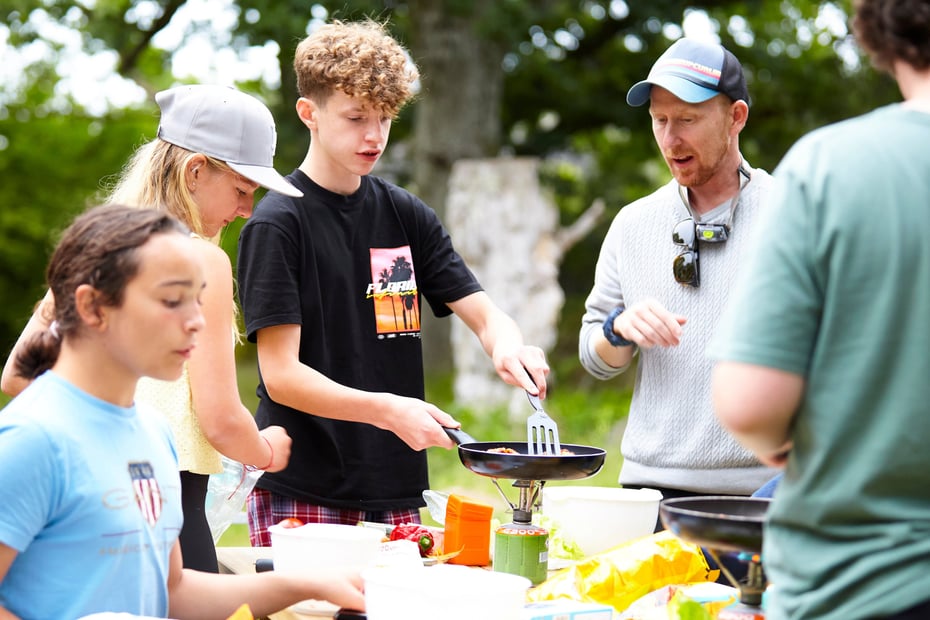 DNT-skolen i Vestfold med Skagerak International School i 2023.
