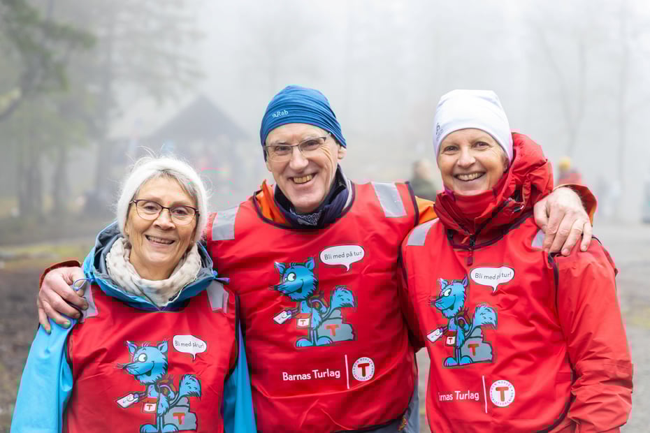 Åpning av Friluftslivets år 2025. Hele Norge båler og Kom deg ut-dagen på Fløyen, 18. januar 2025.