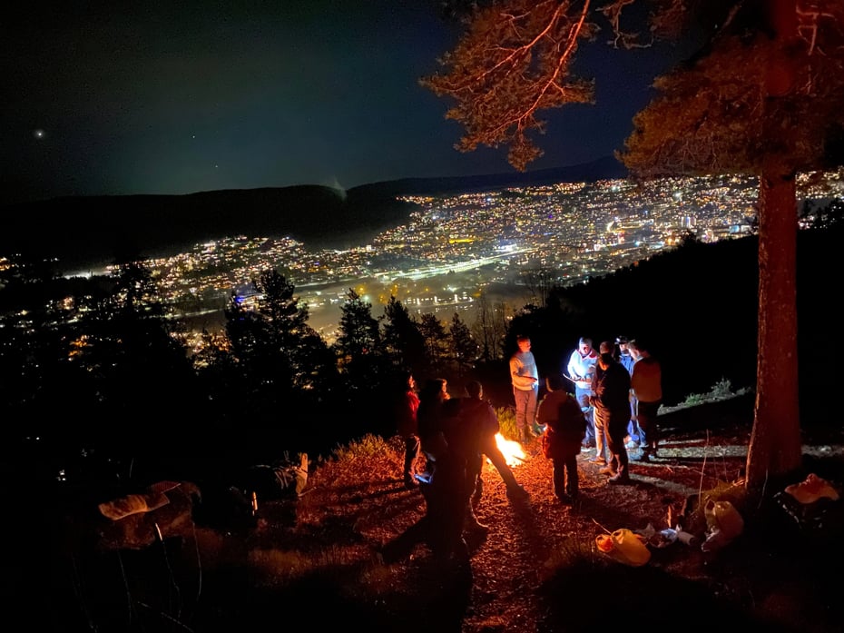 Ferkingkurs i friluftsliv for flyktninger, Beckerkjøkkenet, Storåsen, 2024.