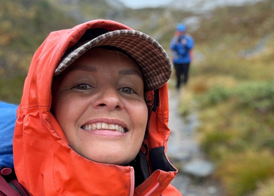 Elisabeth Thomassen, turleder Krefter på tur.