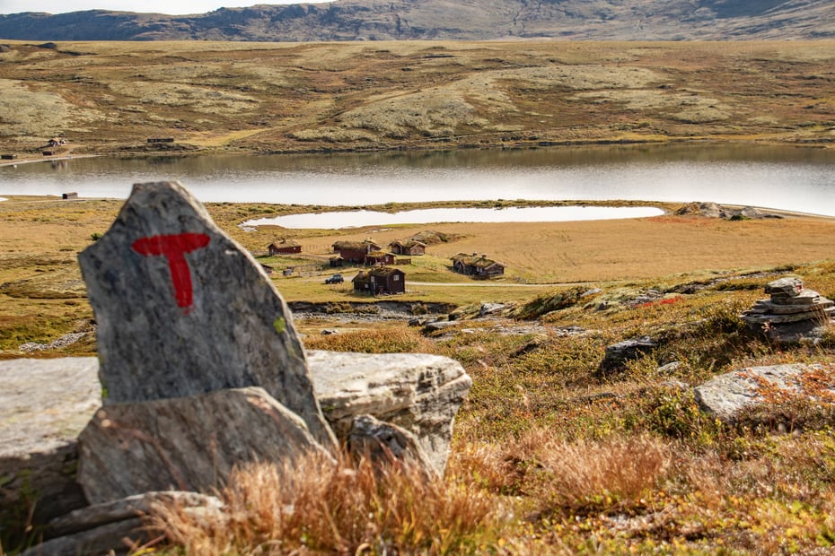 Orkelsjøhytta septmeber 2023.