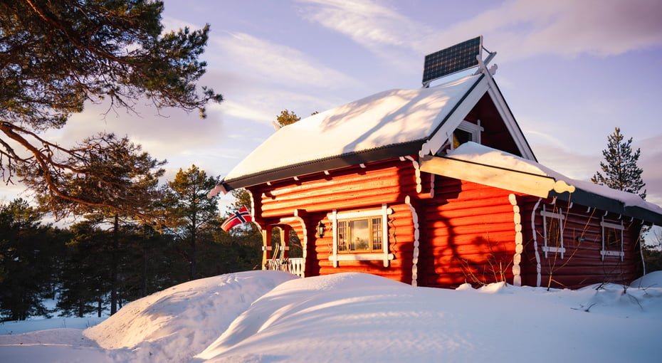 Vintertur til Goliaten helgen 13. januar. Nydelig skiføre, og full hytte på Goliaten. Formålet med turen var å ta noen nye vinterbilder av hytta utvendig.
