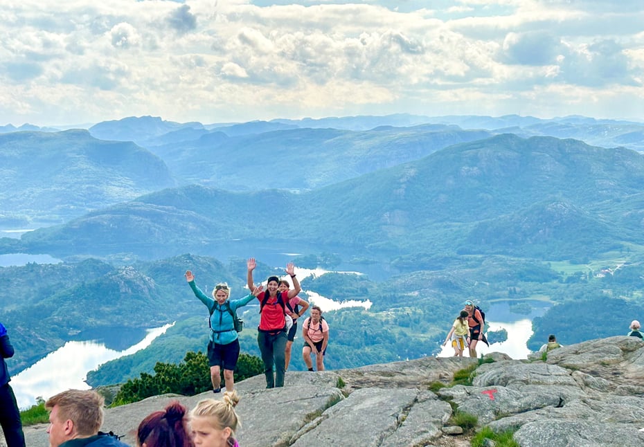 Vinnerbilde i fotokonkurransen til 7-nutsturen 2024.