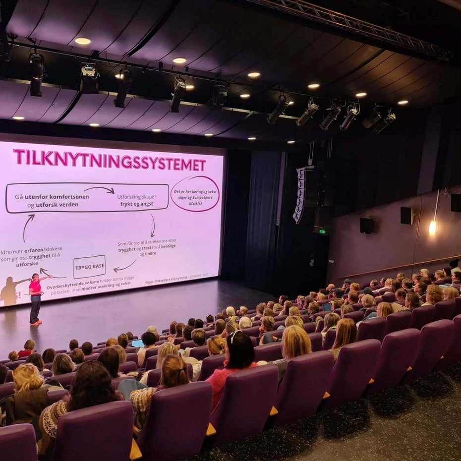 Foredrag "Risikoleik: Vegen til livsmeistring" med Ive Tandberg på kVoss kulturhus 25.09.25