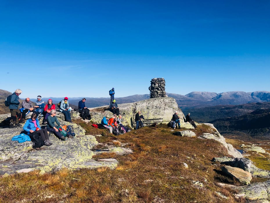 Seniortur Veskre - Tinden
