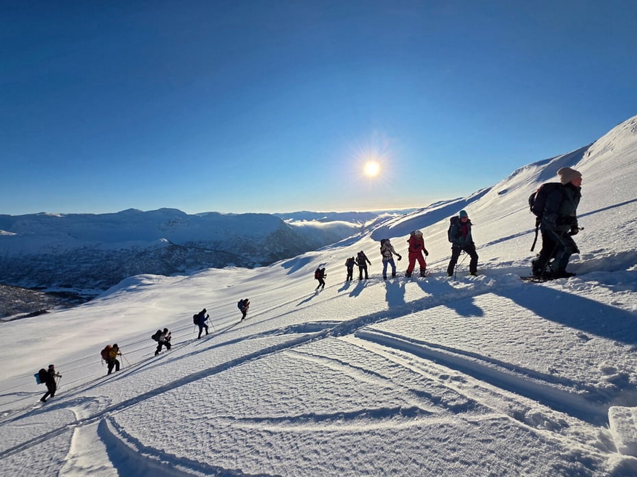 Sundagstur til Øyastølsfjellet og Fyresnipa 25.01.2026
