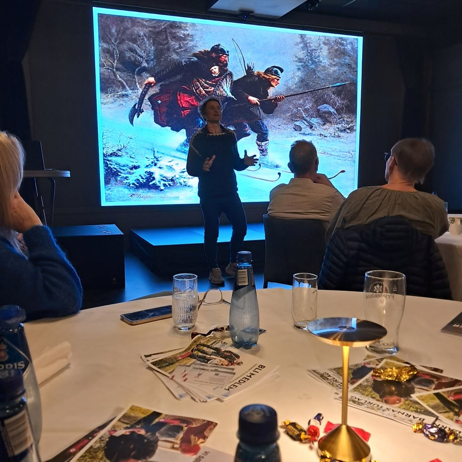 Thor Gotaas forteller om birkebeinerne 