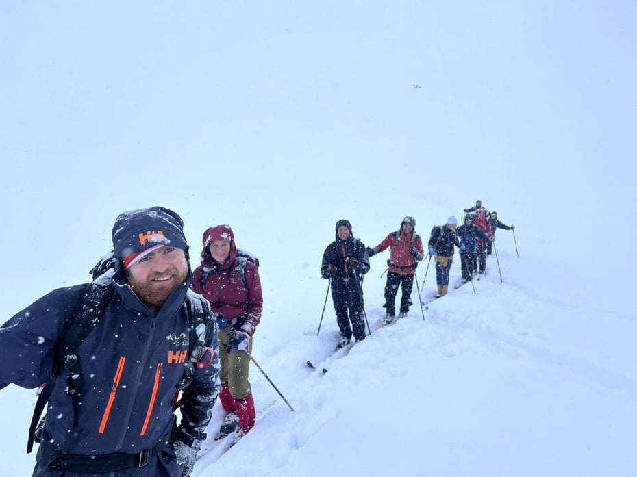 Sundagstur frå Myrkdalen til Binje 22 feb. 2026.