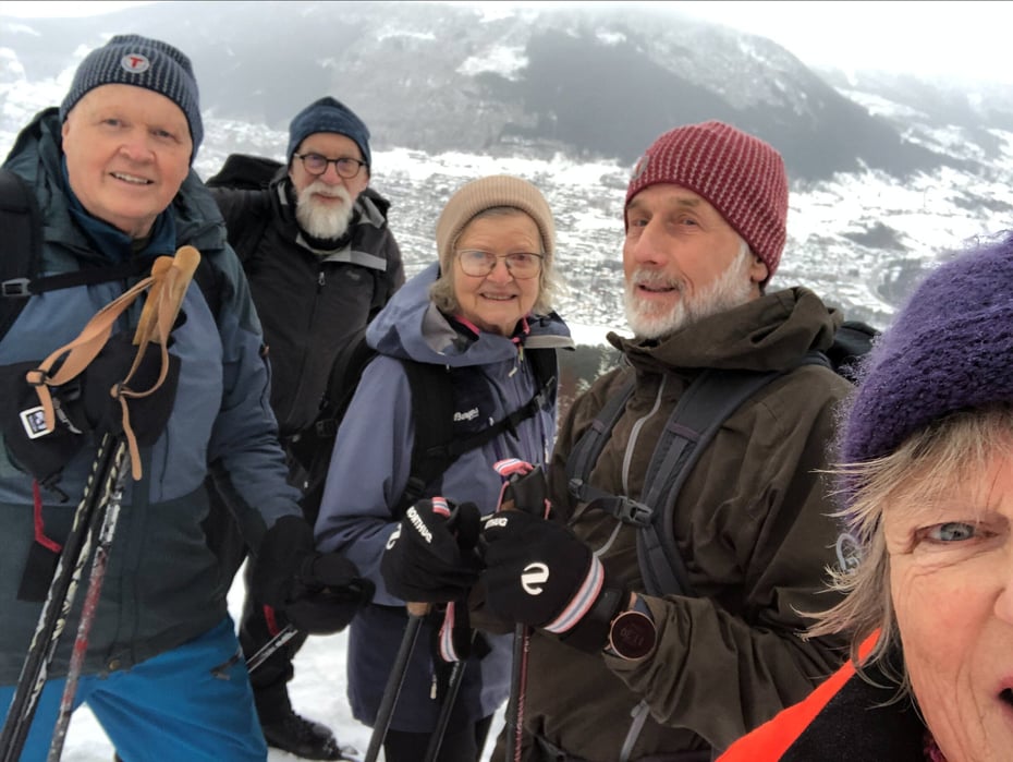 Seniortur i Sonvesåsen 25.02.2026.