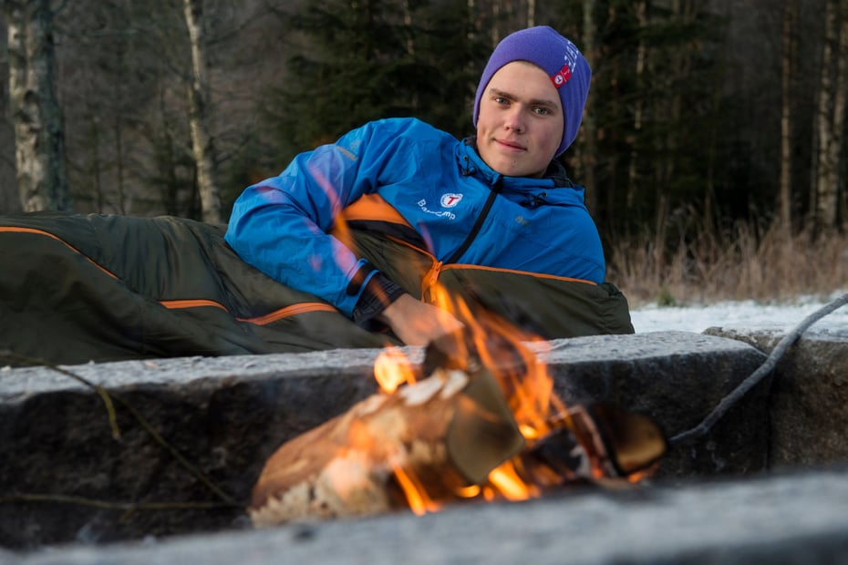 Stig Øystein Schmidt fra DNT Ung tar gjerne en natt i naturen.