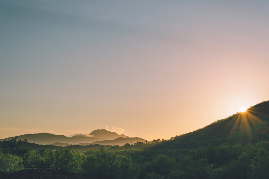 Bilder tatt i forbindelse med uke som hyttetilsyn på Guvåghytta