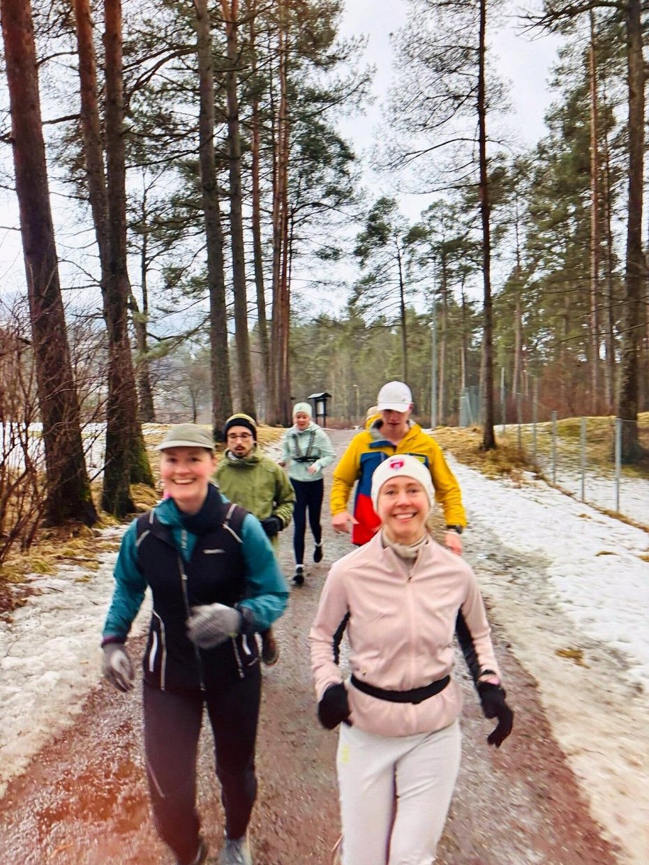 Sosialjogg med DNT Unge Vaksne 9 mars 2026.