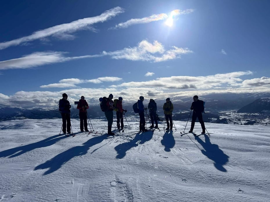 Sundagstur til Skorseteggi 1 mars 2026.