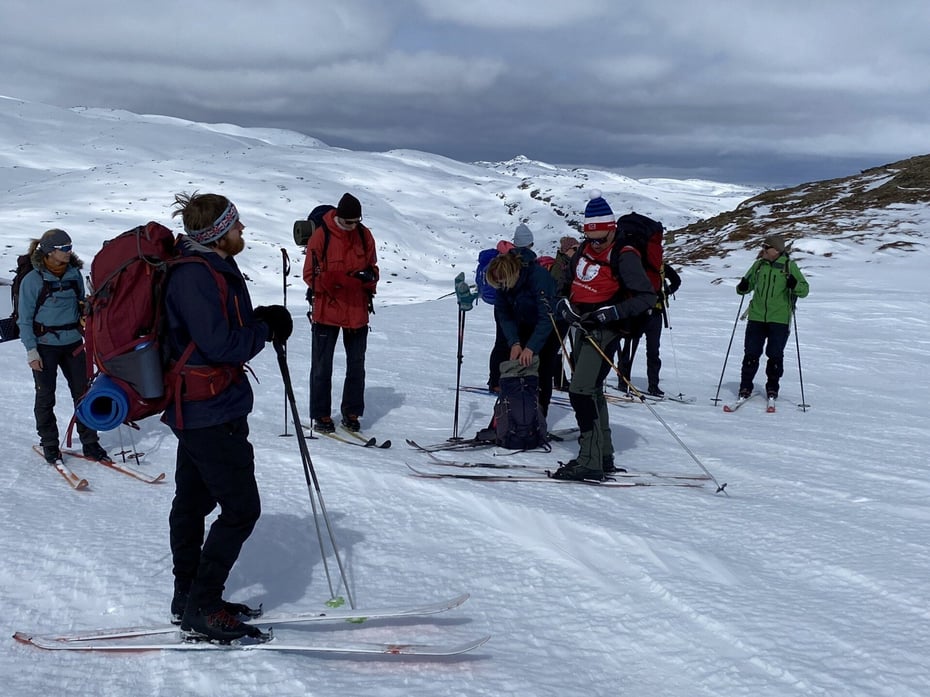 Sundagstur frå Sendedalen til Finnbunuten, 26. april 2026
