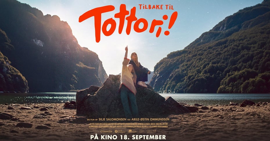 Plakat til utekino-visning av Tottori 2 på Dyrsnes 5. september