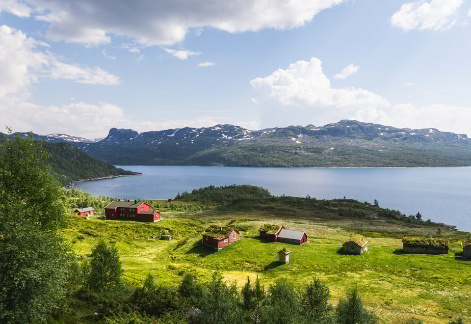 Landskapsbilder fra Sandsa