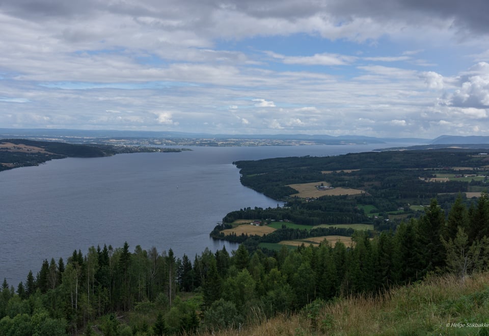 Utsikt over Mjøsa