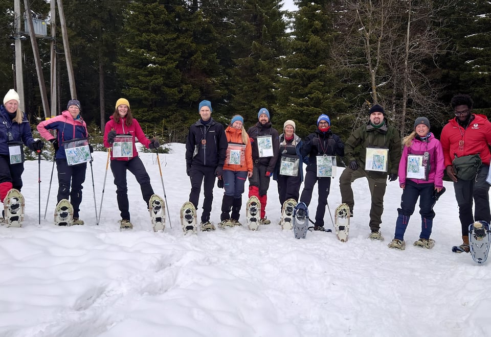 Glade turledere på trugetur