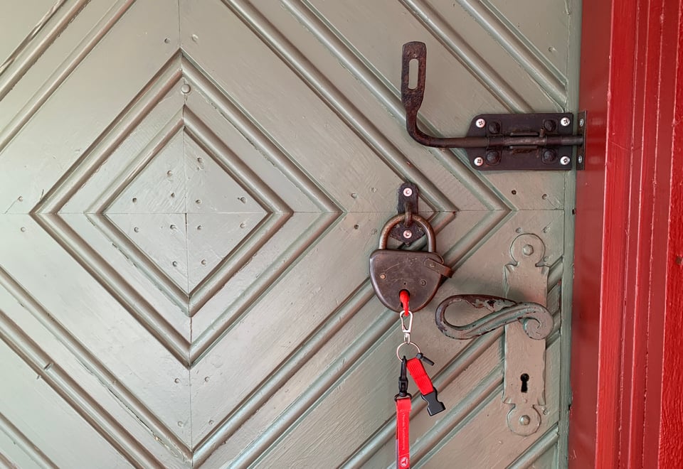 DNT-lås på Savalsætra