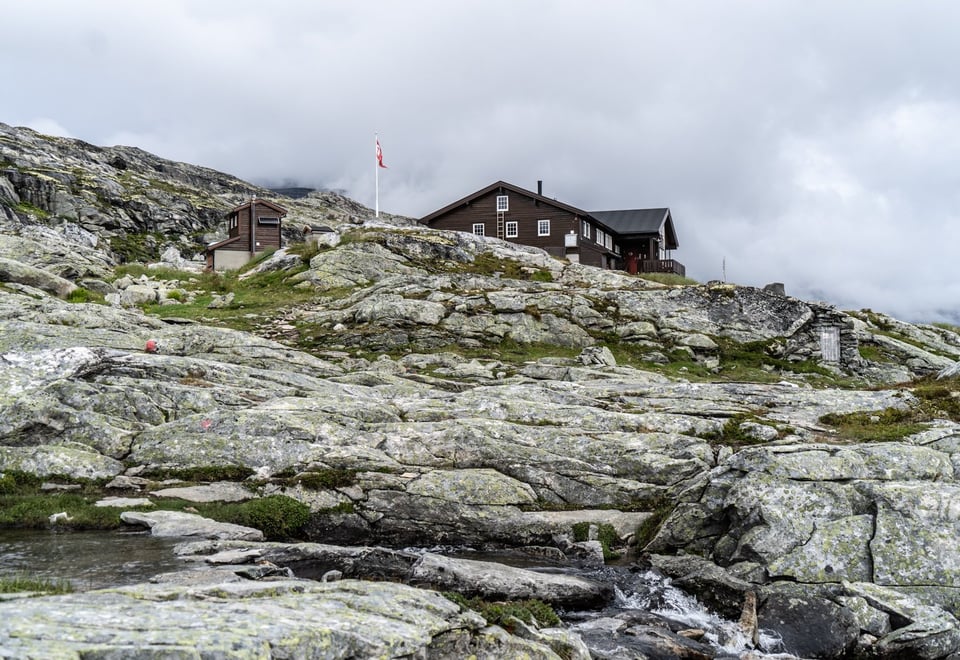 Hytte på fjell
