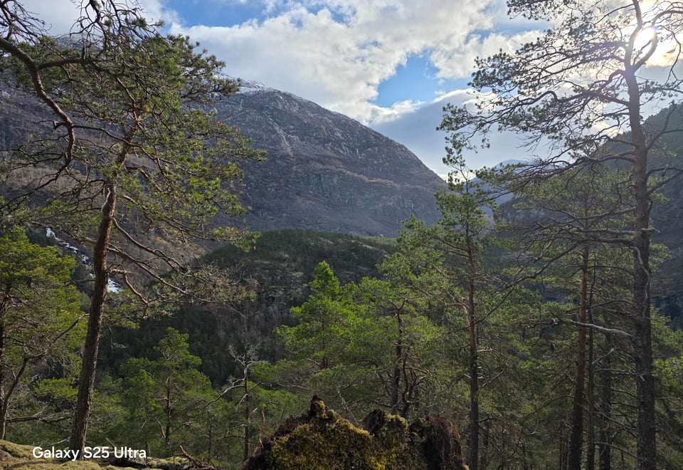 Utsikt fra Bakketrimposten Kropp