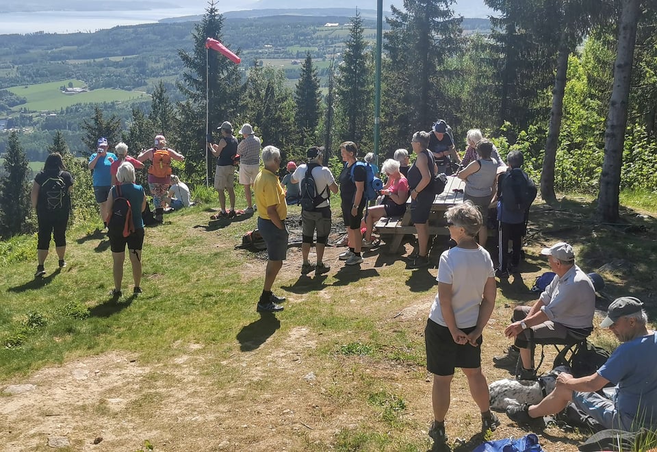 En gruppe på tur.