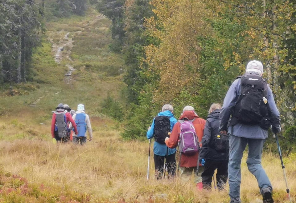 Onsdagsgruppa på tur