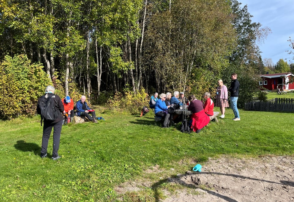 Onsdagsgruppa på tur